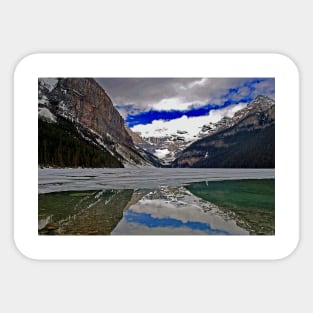 Lake Louise Victoria Glacier Banff National Park Alberta Canada Sticker